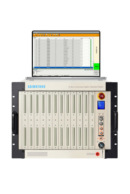 FPC Flexible Circuit Board High Voltage Wire Harness Tester con risoluzione di resistenza a 4 fili