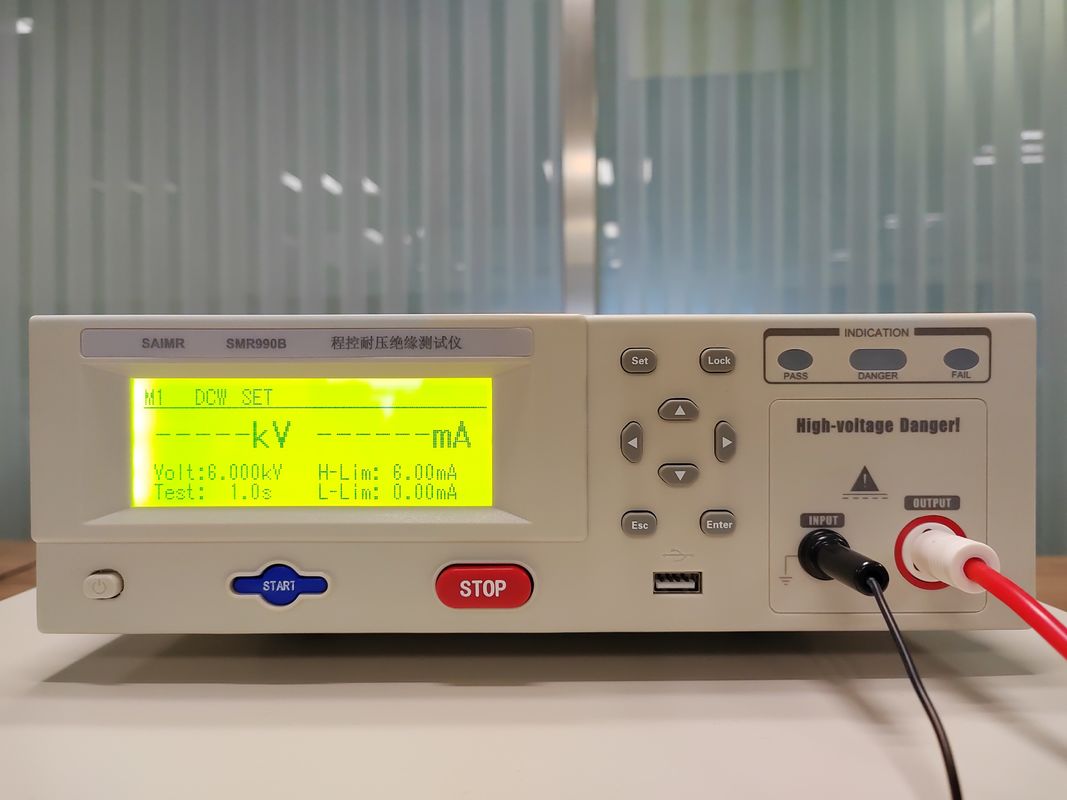 AC 220V 50Hz tensione dielettrica resistenza tester 374 * 280 * 99mm