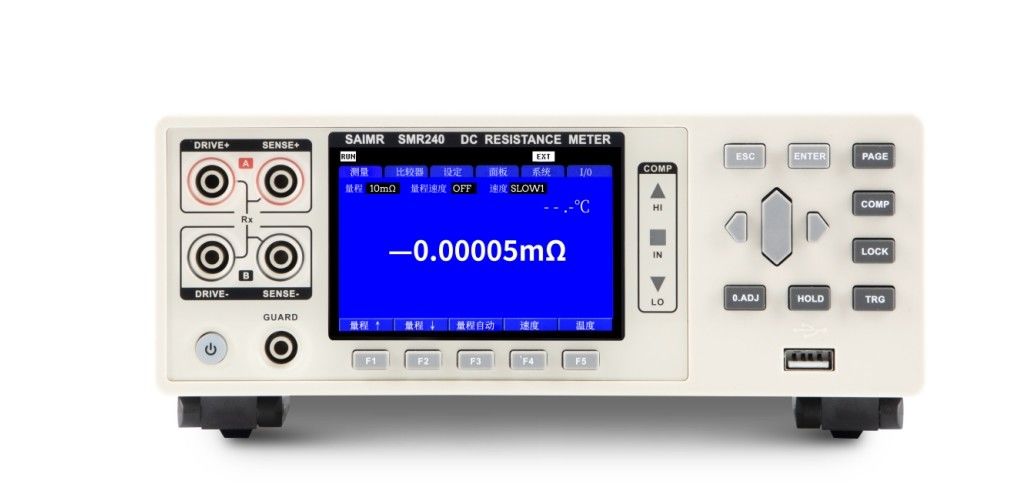 Test di resistenza CC/NTC Tester ad alta tensione con capacità di sorteggio a 12 bit